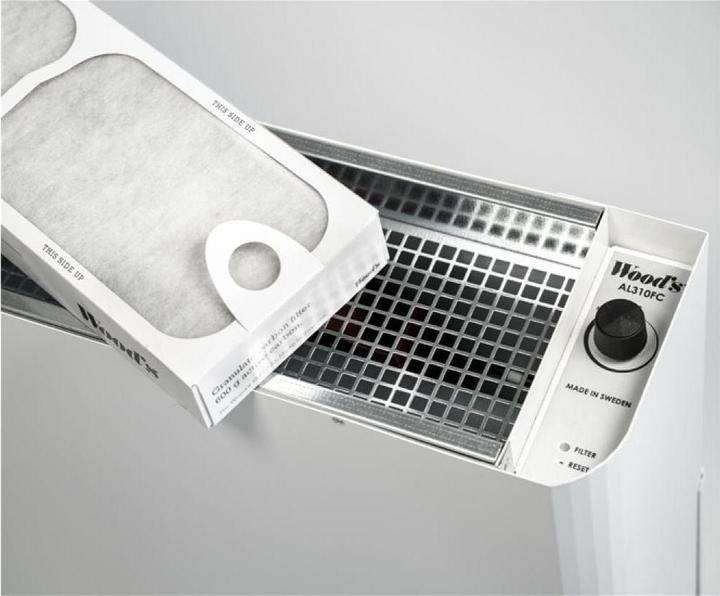 Immagine prodotto Wood's Aktivkohlenfilter AL 310 und AL310-FC (1 x)