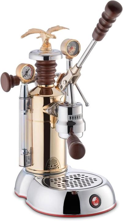 Actual product image La Pavoni LPLESC01EU, espresso machine Esperto Competente, Chrome/or