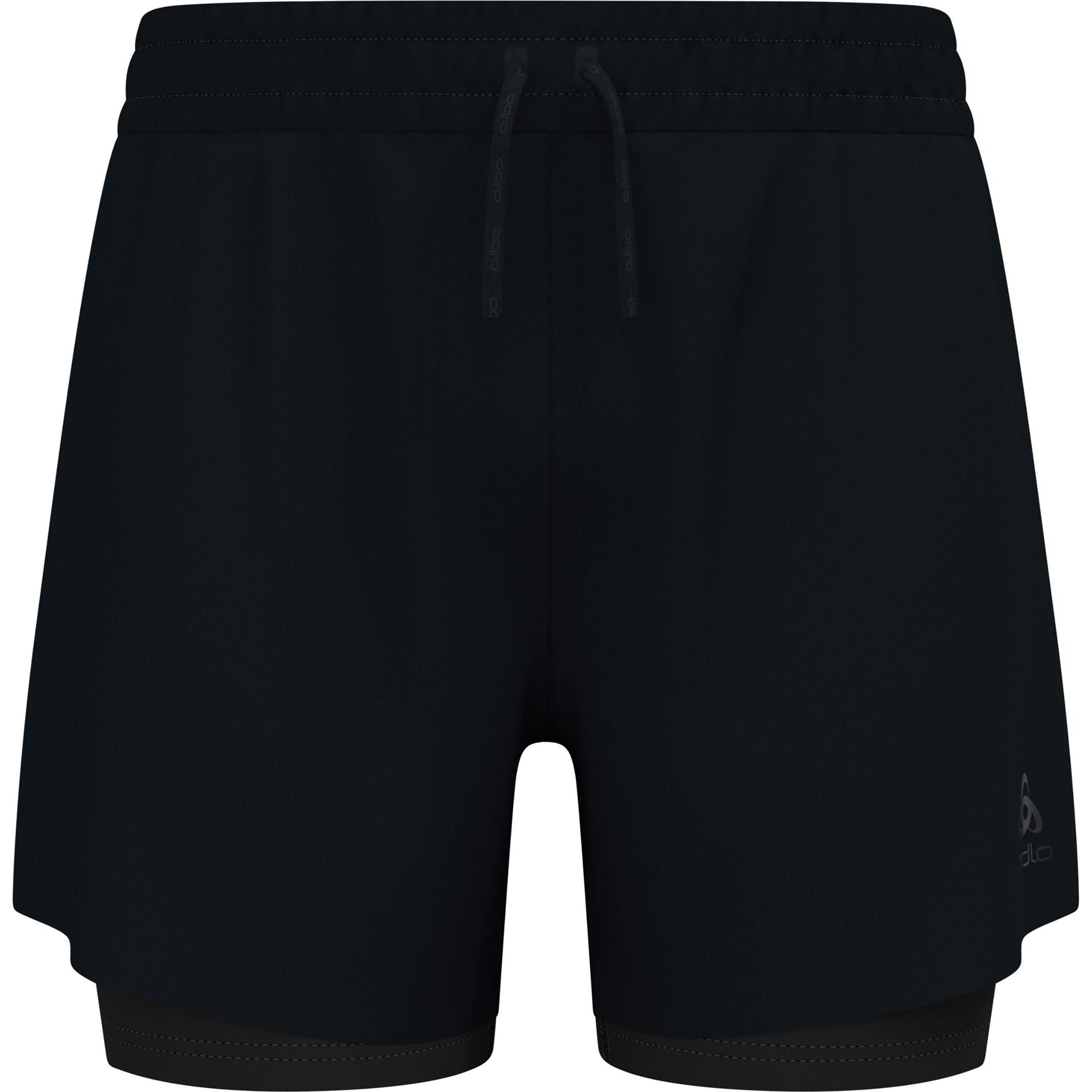 Thumbnail - Odlo, Herren, Outdoorhose, Zeroweight 5" 2-In-1 Short (L), Schwarz, L