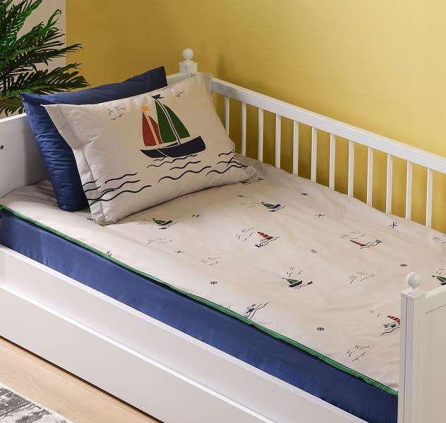 Image du produit Almila Parure de lit Sailor (160 x 210 cm, 160 x 220 cm, 50 x 70 cm)