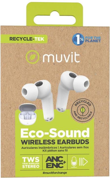 Actual product image Muvit Bluetooth in Ear Headset for Change Weiss (Wireless)