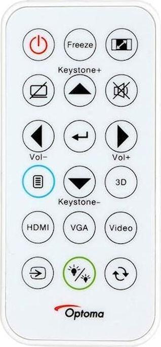 Produktbild Optoma H117ST - DLP-Projektor - tragbar - 3D - 3800 ANSI-Lumen - WXGA (1280 x 800) (WXGA, 3800 lm, 0.52:1)