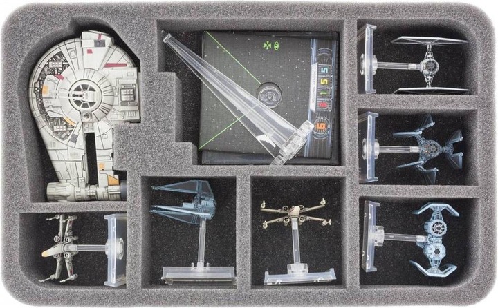 Produktbild Feldherr MIP14BO - MINI PLUS Figuren Tasche für X-Wing Millennium Falke, YT-2400 und Schif