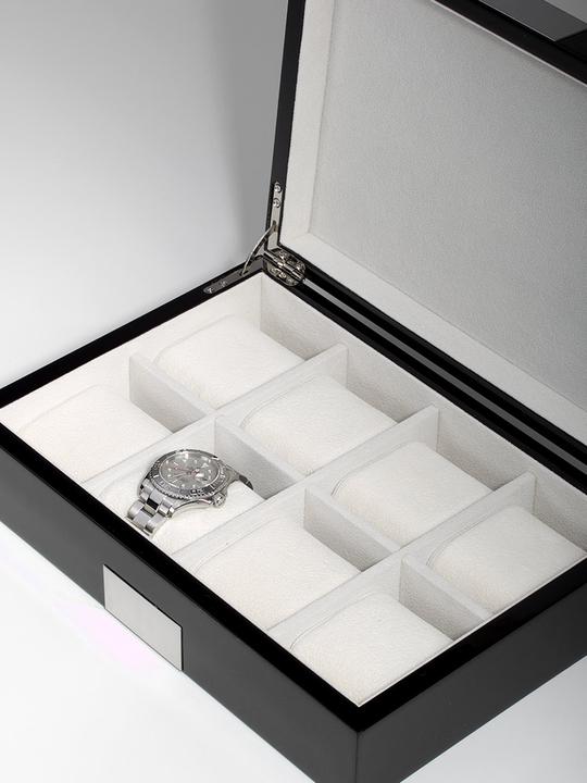 Produktbild Rothenschild Uhrenbox RS-2022-8BL fuer 8 Uhren black