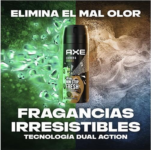 Produktbild AXE Collision Leather and Cookies Deodorant Body Spray 150ml (Spray, 150 ml)