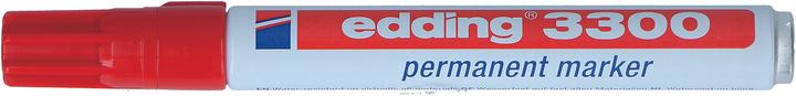 Produktbild Edding Permanent Marker 3300, mit Keilspitze (Rot, 5 mm, 10 x)