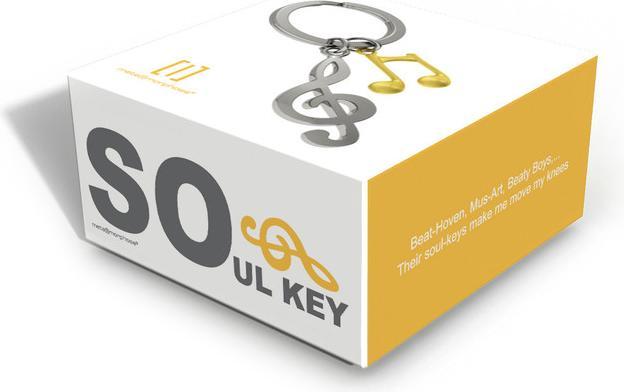 Actual product image Metalmorphose Keyring Muzzart