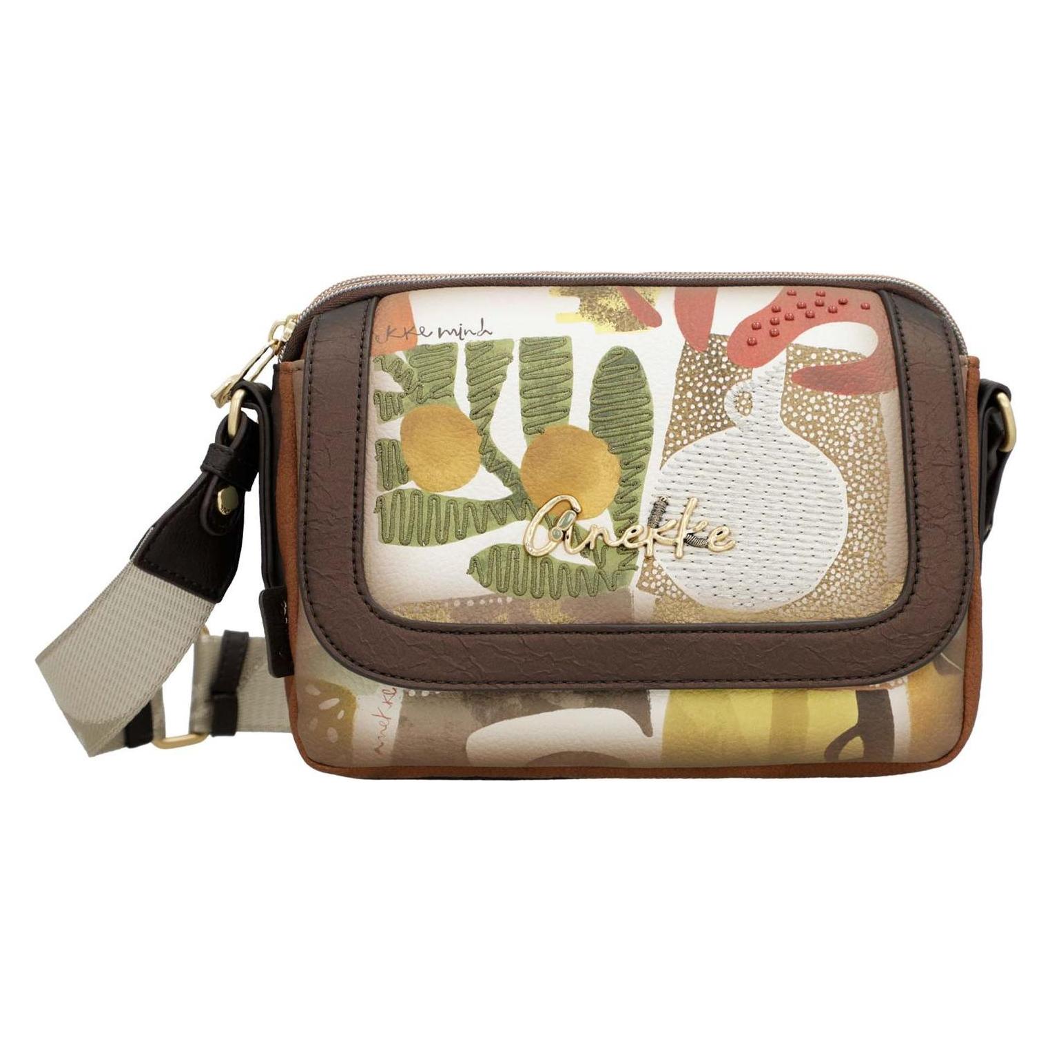 Anekke, Damen, Handtasche, Muse Amphora Flap-Crossbody Bag, Mehrfarbig