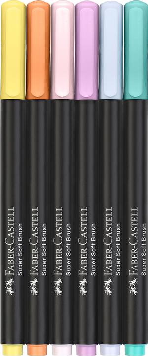 Produktbild Faber-Castell Brush Pen (Assorted colours, 6 x)