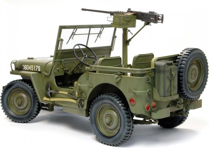 Actual product image 1:6 1/4Ton4x4Truck w/M2.50-calMachineGun