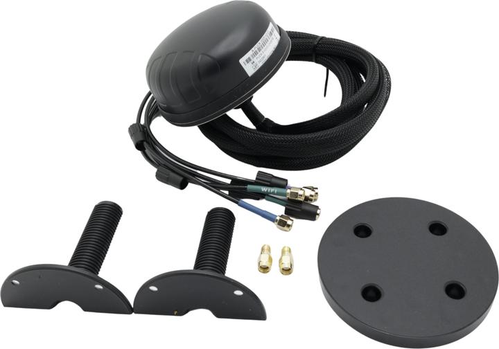 Productafbeelding Poynting 43087 - A-PUCK-0005-V2-01 zwart, 5-in-1 IoT camper voertuig antenne (5G, GPS, Lora)