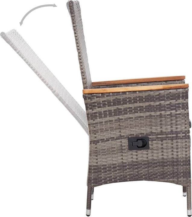 Produktbild vidaXL Garten Essgruppe (200 x 100 x 74 cm)