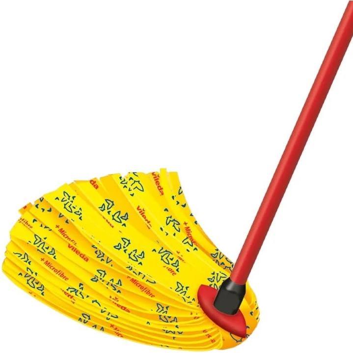Vileda SuperMocio Soft, Reinigungsutensil, Gelb, Schwarz