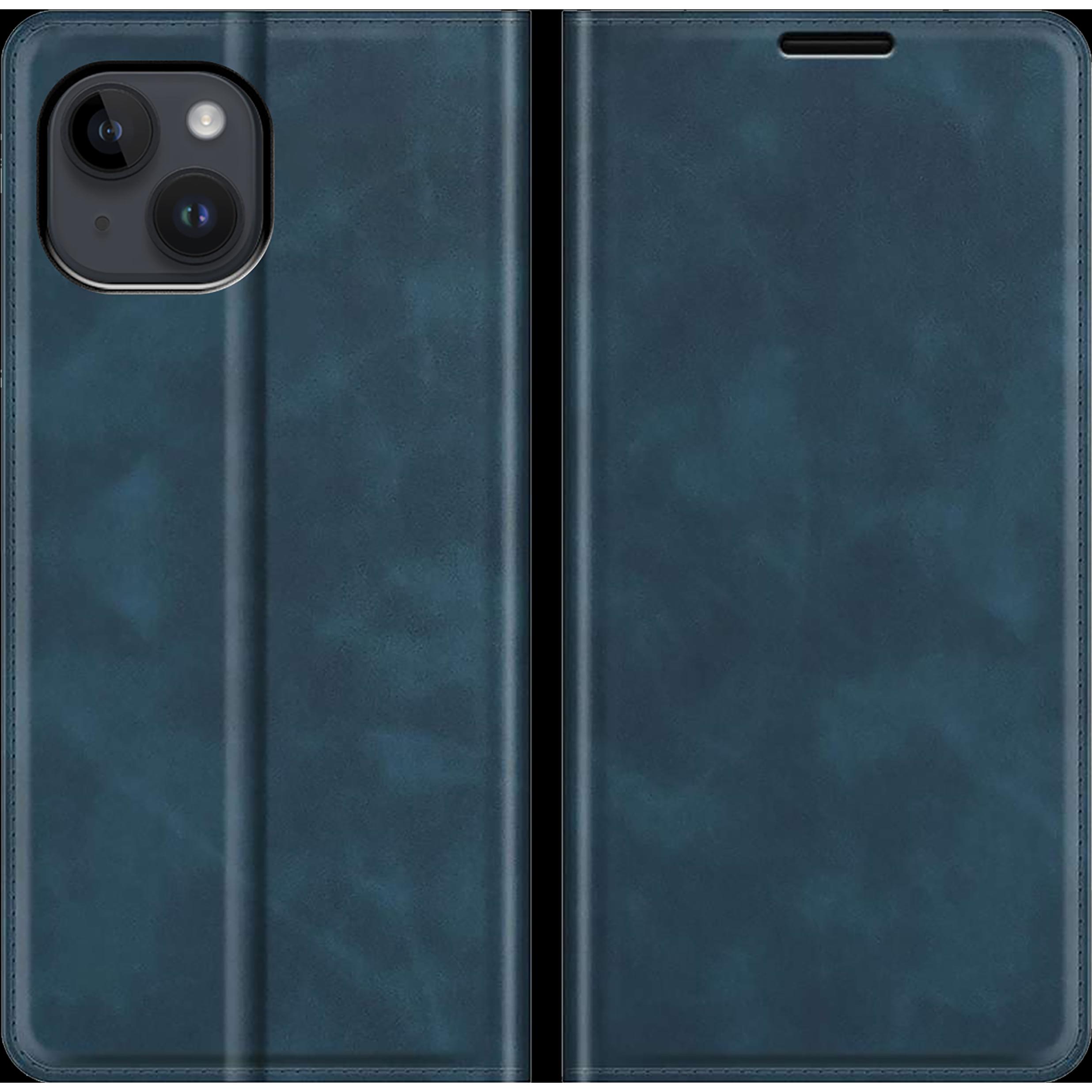 Cazy Book Case Kompatibel mit iPhone 14 Plus - Hülle klappbar Magnetisch Kunstleder - (Apple iPhone 14 Plus), Smartphone...