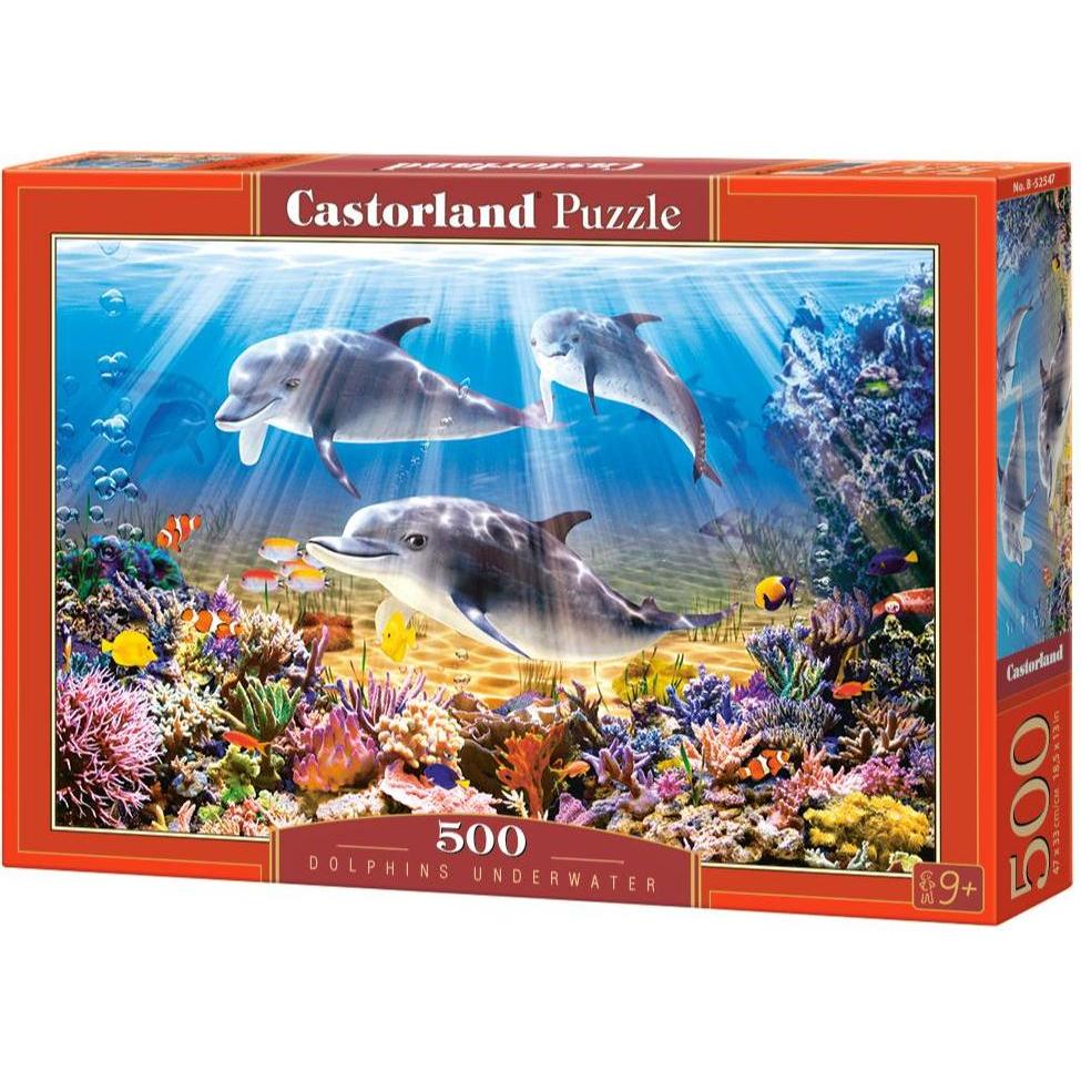 Castorland Dolphins Underwater,Puzzle 500 Teile (500 Teile)