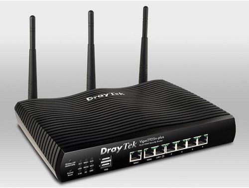 Actual product image Draytek Vigor2925Vn+:WLAN VPN router,50xVPN