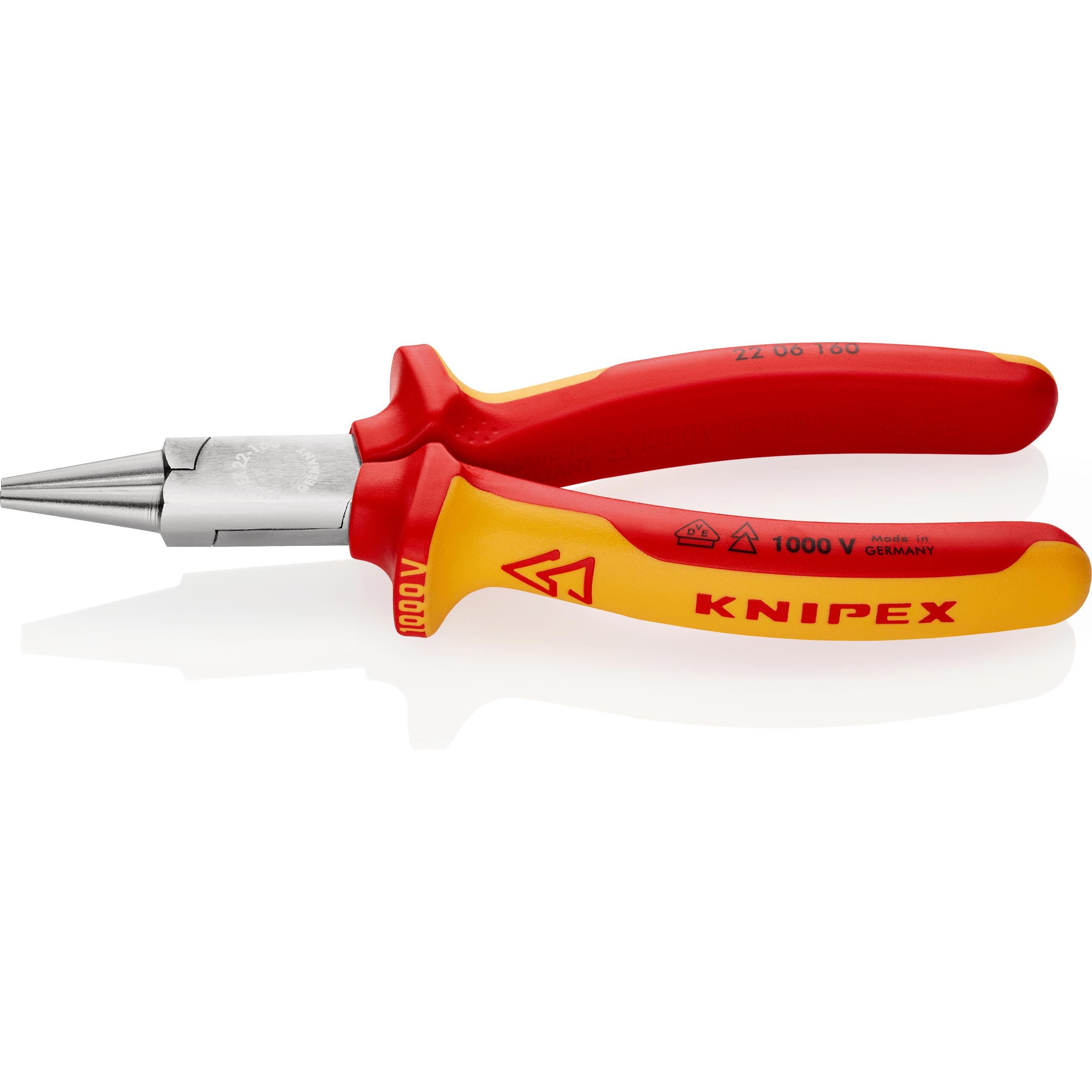 Knipex, Zange, Rundzange (160 mm)