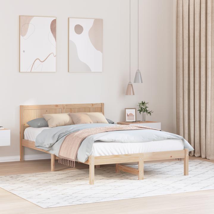 Actual product image vidaXL Bettgestell (120 x 190 cm)