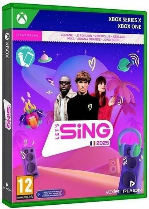 Produktbild Plaion Let's Sing 2025 French Version (Xbox Series X, FR)