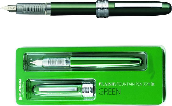 Produktbild Platinum Plaisir Füllfederhalter, Blister, grün (Grün, 1 x)