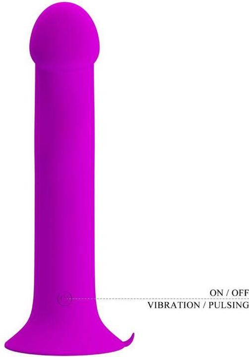 Actual product image Pretty Love Murray Vibrating Dildo 19 cm