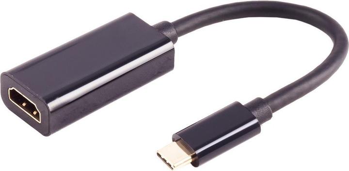 Produktbild Shiverpeaks ®-BASIC-S--Adapter, USB Typ C-Stecker auf Displayport Buchse, 8K60Hz, schwarz (USB Typ-C)
