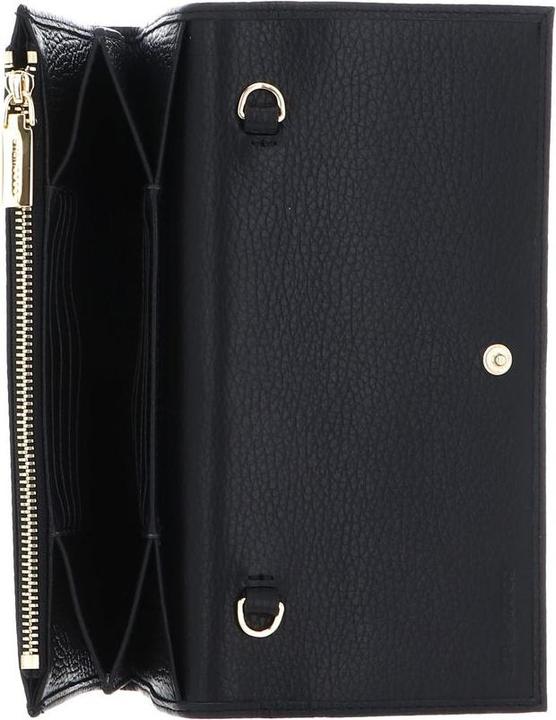 Actual product image Coccinelle Metallic Soft Mini Bag Wallet Grained Leather