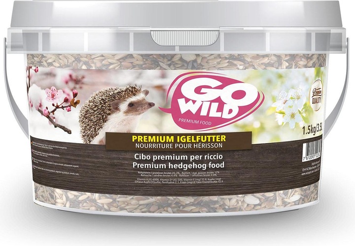 Actual product image GoWild Premium hedgehog food (1 x, 1.50 kg)