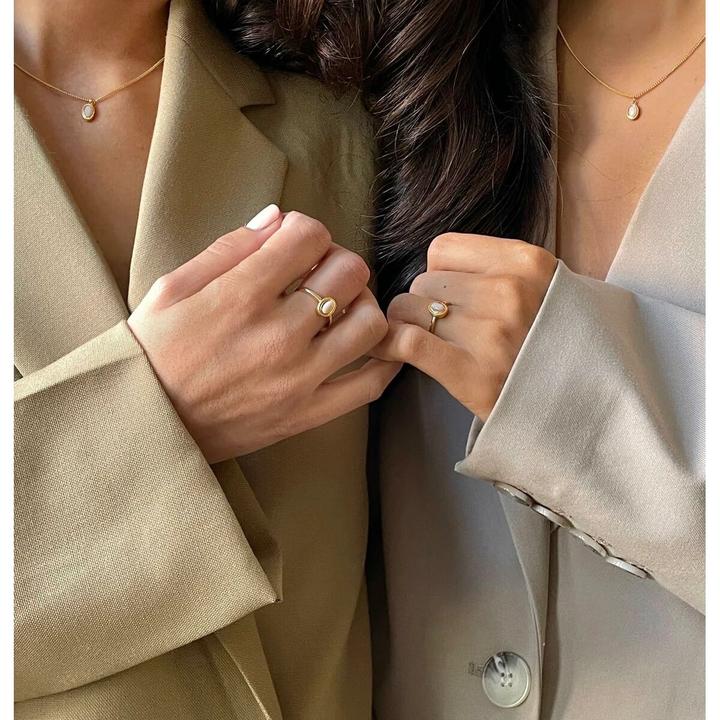 Productafbeelding 24 Kae 24Kae Damenring 24Kae 12429Y/60 Gold 20 (20)