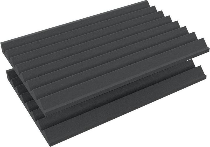 Produktbild Feldherr Zick-Zack Schaumstoffeinlage für Eurobehälter 60x40 Schaumstoffmatte (Schaumstoff)