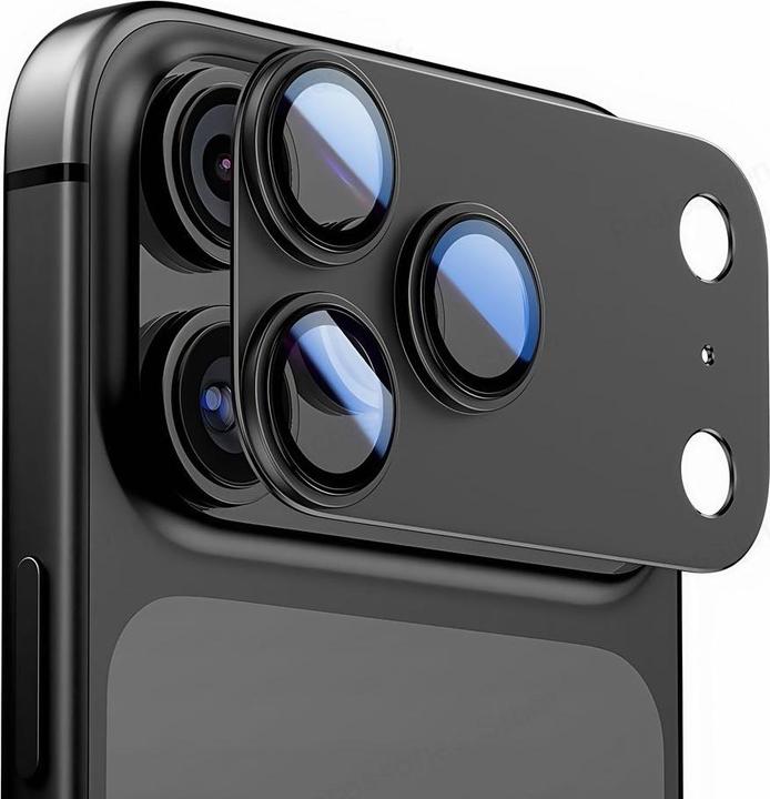 Immagine prodotto Tech-Protect Camfull Fit+ Kameraabdeckung für iPhone 17 Air, Schwarz (1 pz., Apple iPhone 17)