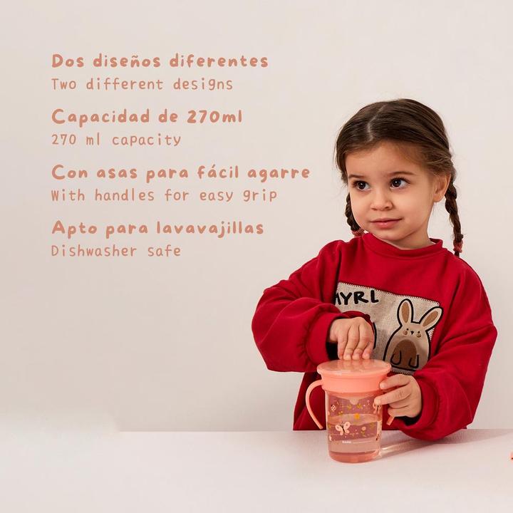 Produktbild Miniland SIPPY CUP 360 BUTTERFLY