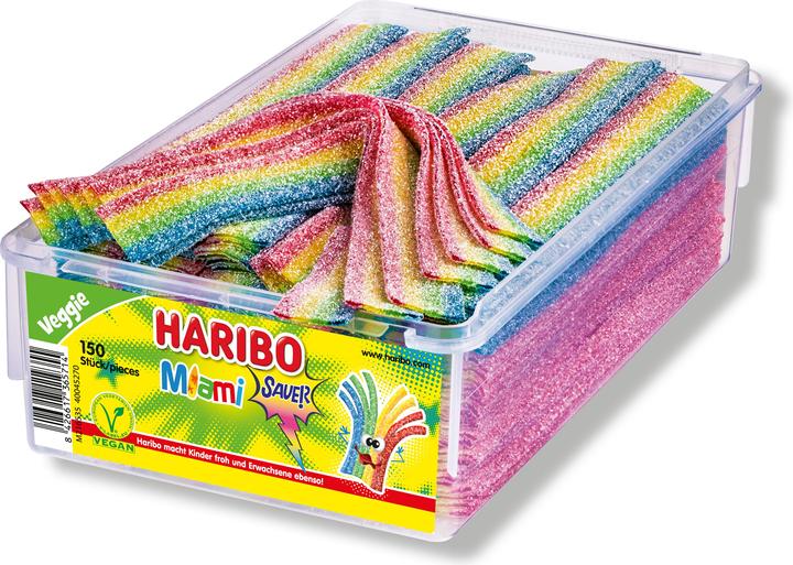 Haribo Miami Sour (150 pz., 1125 g)