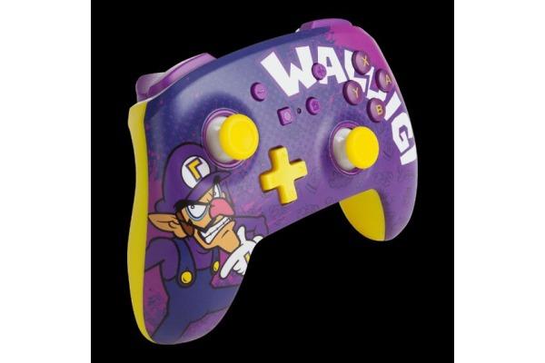 Image du produit PowerA Manette Switch sans fil améliorée - Waluigi (violet) (Switch)