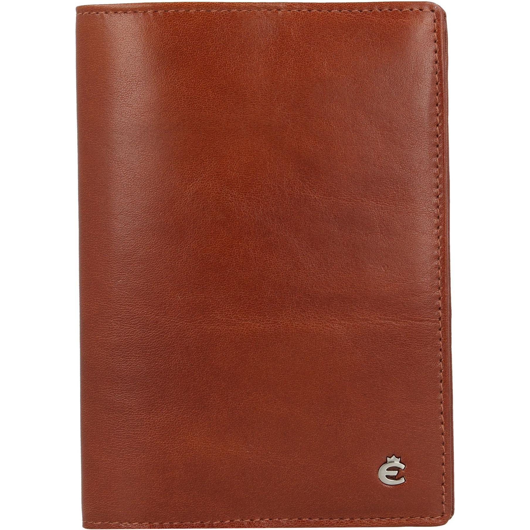 Esquire, Herren, Portemonnaie, Toscana Reisepassetui Leder 9.5 cm, Braun