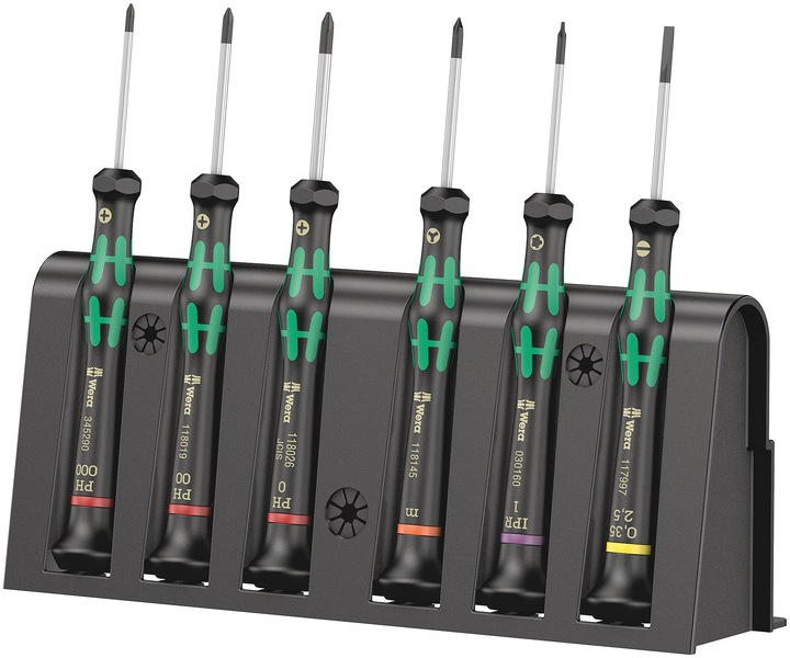 Image du produit Wera 2050/6 Rack (Vis fendues, Torx Plus, Recouvrement cruciforme Phillipps (PH))