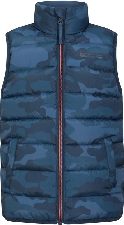 Immagine prodotto Mountain Warehouse Rocko Gilet Mimetica Imbottita Bambini (104)