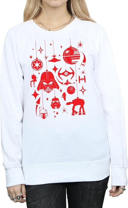 Immagine prodotto Star Wars Christmas Decorations Felpa Donna (M)