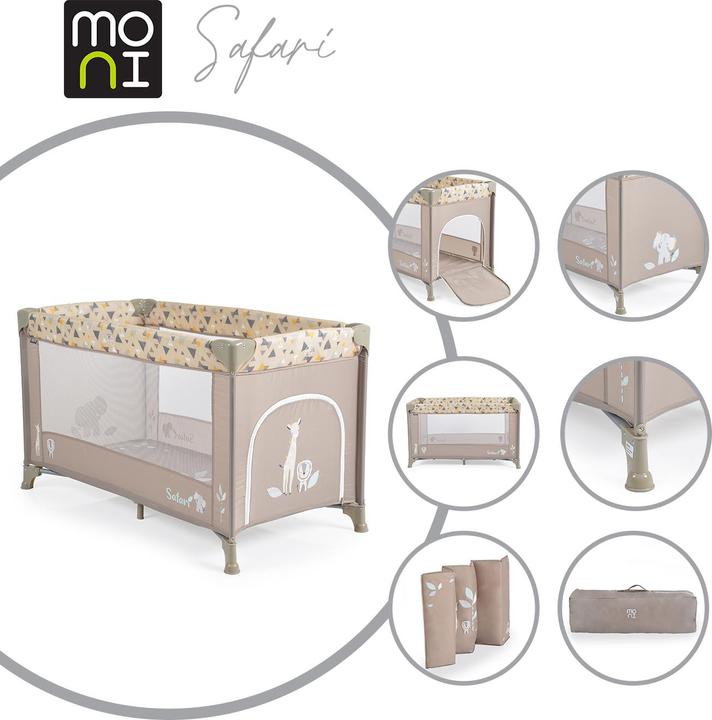 Produktbild Moni Reisebett Safari mit Matratze