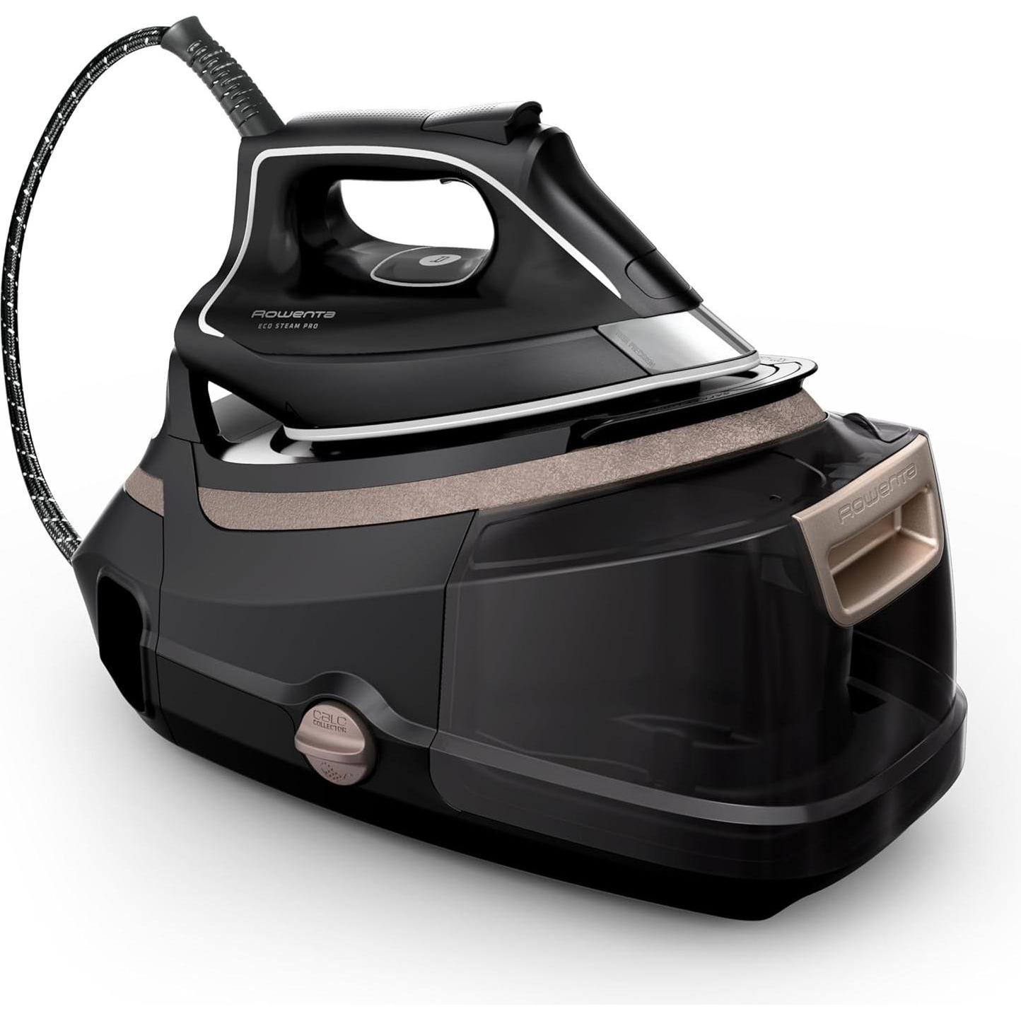 Rowenta Eco Steam Pro, effizientes Bügelstation mit hoher Dampfleistung und leiser Technologie (580 g/min) (DG9640F0)