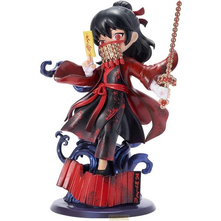 Yuewen Goods Dao of the Bizarre Immortal Chibi Figur Li Huowang Da Nuo / Wan Zhi Dao 14 cm