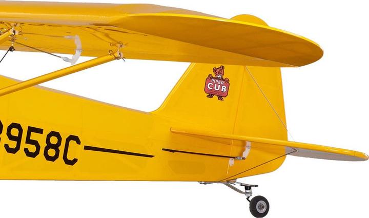 Produktbild Super Flying Model SFM Piper Super Cup 2547 mm gelb 1:4 ARF (Motorflugzeug)
