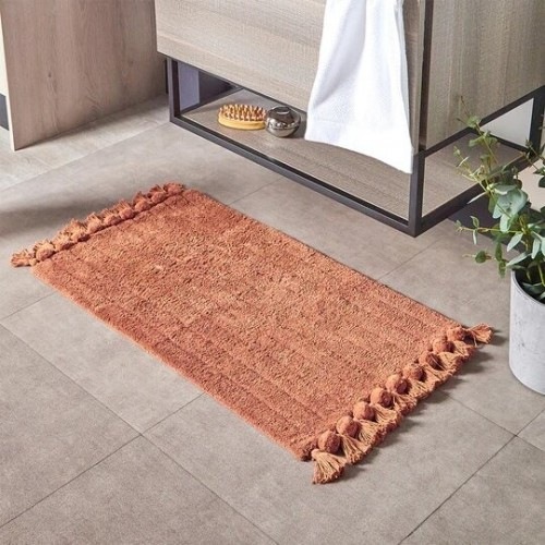 Produktbild Furn Badematte gerippt Quaste (50 x 80 cm)