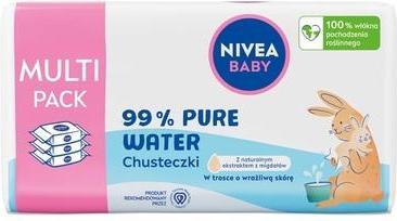 Produktbild NIVEA Baby Pure Water Wet Wipes 3X57 pcs.