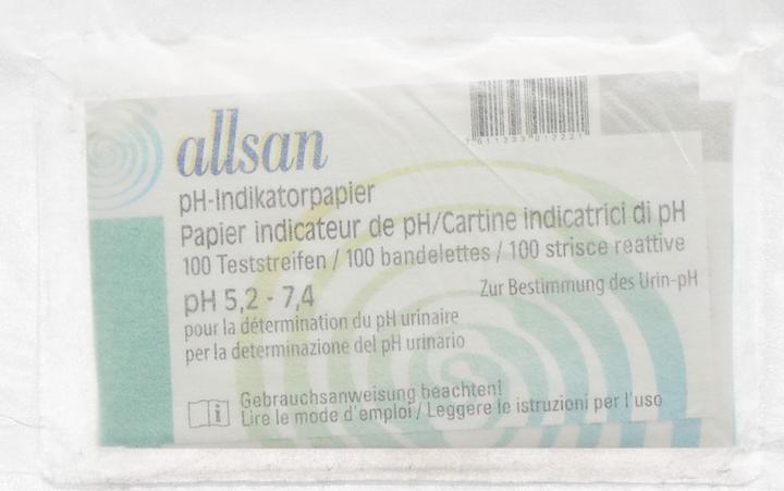 Produktbild Allsan Indikatorpapier (100 x)