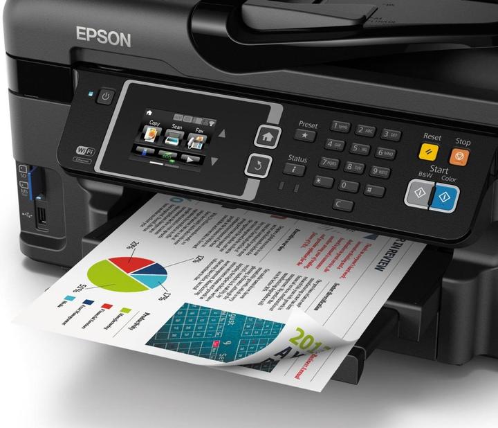 Actual product image Epson WF-3620DWF WorkForce (Ink, Colour)