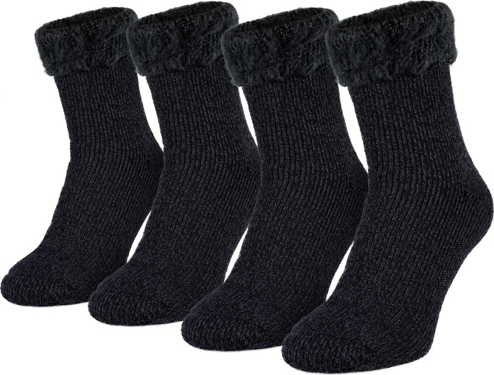 Actual product image Black Snake fleecy (pack of 4, One size)