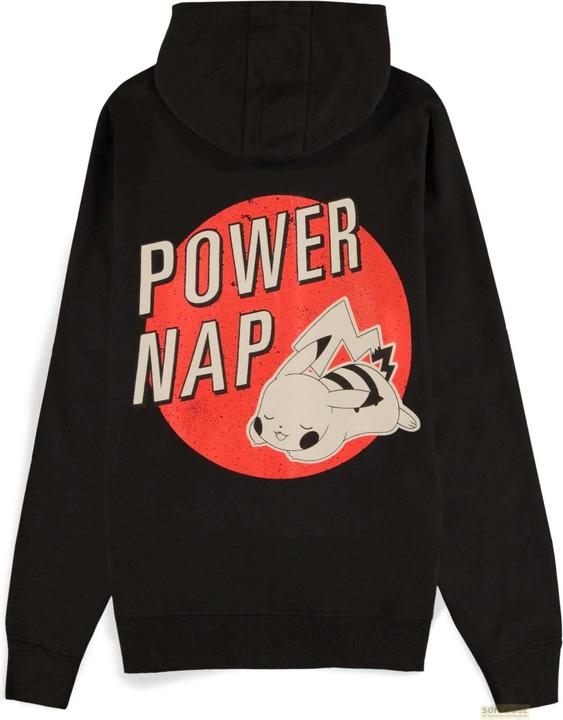Image du produit Pokémon Sweat à capuche Pikachu Power Nap Hommes (XL)