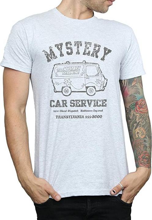 Immagine prodotto Scooby Doo Mystery Car Service Maglietta Aderente Uomo (3XL)