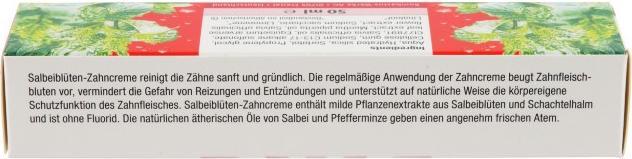 Produktbild Bombastus Salbeiblüten-Zahncreme, 50 ml Zahncreme (50 ml)